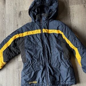 Columbia Kids Navy and Yellow Jacket